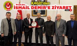 KAGİD'DEN KARDEMİR YÖNETİM KURULU BAŞKANI PROF. DR. İSMAİL DEMİR'E ZİYARET