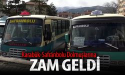 KARABÜK-SAFRANBOLU DOLMUŞLARINA ZAM