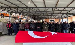 EMEKLİ ASTSUBAY SON YOLCULUĞUNA UĞURLANDI