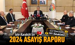 İŞTE KARABÜK'ÜN 2024 ASAYİŞ RAPORU