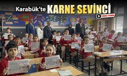 KARABÜK'TE KARNE SEVİNCİ