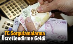 TC SORGULAMALARINA ÜCRETLENDİRME GELDİ