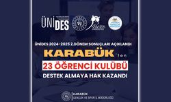 ÜNİDES 2. DÖNEM BAŞVURU SONUÇLARI AÇIKLANDI