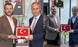 BAŞKAN ÇETİNKAYA'DAN OVACIK VE ÇERKEŞ BELEDİYELERİNE ZİYARET