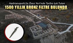 TARİHE IŞIK TUTAN 1500 YILLIK BRONZ FİLTRE BULUNDU