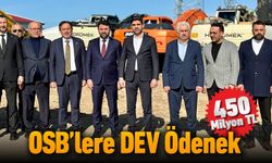 KARABÜK'TE OSB'LERE DEV ÖDENEK