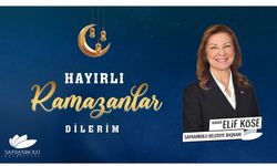 BAŞKAN KÖSE'DEN RAMAZAN AYI MESAJI