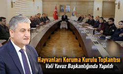 İL HAYVANLARI KORUMA KURULU TOPLANTISI YAPILDI