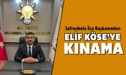 AK PARTİ İLÇE BAŞKANI BAŞKAN KÖSE'Yİ KINADI