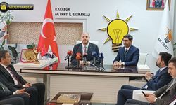 GENEL BAŞKAN YARDIMCISI BÜYÜKGÜMÜŞ AK PARTİ İL BAŞKANLIĞINI ZİYARET ETTİ