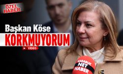 BAŞKAN ELİF KÖSE “KORKMUYORUM”