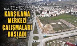 TARİHİ ÇARŞIDA KARŞILAMA MERKEZİ ÇALIŞMALARI BAŞLADI