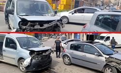 HAFİF TİCARİ ARAÇ VE OTOMOBİL ÇARPIŞTI: 2 YARALI