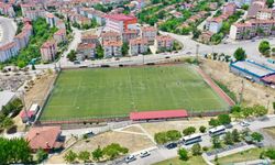 5000 EVLER SENTETİK FUTBOL SAHASI YENİLENİYOR