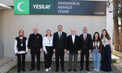 VALİ YAVUZ'DAN YEŞİLAY DANIŞMANLIK MERKEZİNE ZİYARET