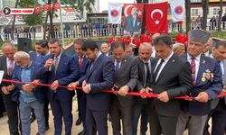 ŞEHİTLER PARKI AÇILIŞI YAPILDI