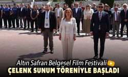 ALTIN SAFRAN BELGESEL FİLM FESTİVALİ BAŞLADI