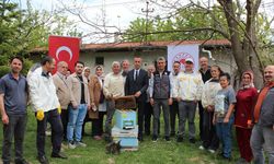 ARICILIK KURSU UYGULAMALI EĞİTİMİ GERÇEKLEŞTİRİLDİ
