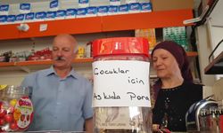 "ASKIDA PARA" İLE ÇOCUKLAR SEVİNİYOR