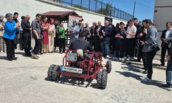 BARTIN'DA LİSE ÖĞRENCİLERİ ELEKTRİKLİ GOKART ÜRETTİ