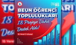 ÜNİDES'TEN 18 PROJEYE DESTEK