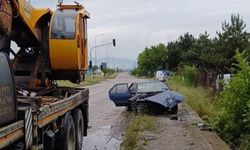 ÇAYCUMA'DA TRAFİK KAZASI 1 KİŞİ HAYATINI KAYBETTİ