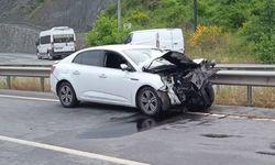 EREĞLİ'DE TRAFİK KAZASINDA 1 KİŞİ YARALANDI