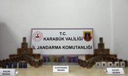 KARABÜK'TE KAÇAK SİGARA OPERASYONU
