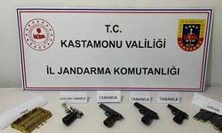 KASTAMONU'DA KAÇAK SİLAH OPERASYONU