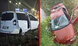 TRAFİK KAZALARINDA 5 KİŞİ YARALANDI