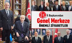 MHP İL BAŞKANINDAN GENEL MERKEZE ÖNEMLİ ZİYARETLER