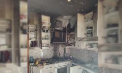 MUTFAK YANGINI AZ KALSIN EVİ KÜL EDİYORDU