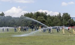 ORMAN YANGINI EKİPLERİ KIYASIYA YARIŞTI