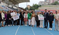ZONGULDAK'TA SAĞLIKLI YAŞAMA MERHABA YÜRÜYÜŞÜ YAPILDI
