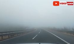 KEMİKLİ RAMPASINDA YOĞUN SİS ETKİLİ OLUYOR