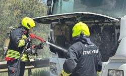 TEM OTOYOLU'NDA TIRIN MOTORU YANDI