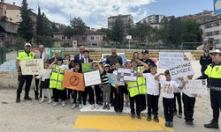 ESKİPAZAR'DA TRAFİK HAFTASI ETKİNLİĞİ DÜZENLENDİ