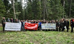 TURİZM FAKÜLTESİ ÖĞRENCİLERİ ILGAZ DAĞI'NDA DERS İŞLEDİ