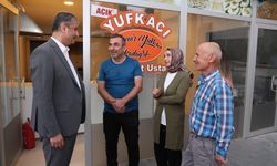 VALİ YAVUZ ESNAF VE VATANDAŞLARLA BULUŞTU