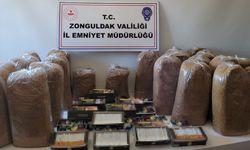 ZONGULDAK'TA 113 KİLOGRAM KAÇAK TÜTÜN YAKALANDI