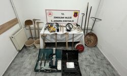 ZONGULDAK'TA KAÇAK KAZI YAPAN 5 KİŞİ YAKALANDI