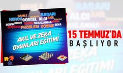AKIL VE ZEKA OYUNLARI EĞİTİMLERİ BAŞLIYOR