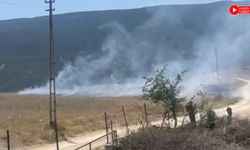 YAZIKÖY'DE ANIZ YANGINI