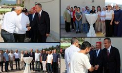 TARIM VE ORMAN İL MÜDÜRLÜĞÜ'NDE BAYRAMLAŞMA TÖRENİ YAPILDI