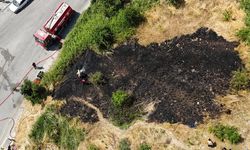 BARTIN'DA BAHÇE YANGINI KORKUTTU