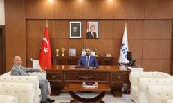 BARÜ REKTÖRÜNE HAYIRLI OLSUN ZİYARETLERİ DEVAM EDİYOR