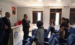 ÇAKÜ REKTÖRÜ MYO'LARDA İNCELEME YAPTI
