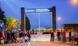 GENÇLER ÇANAKKALE'YE UĞURLANDI
