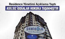 ÇEBİOĞLU GOLD RESIDENCE YÖNETİMİNDEN BASIN AÇIKLAMASI