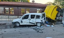 EREĞLİ'DE DEVRİLEN TIR ORTALIĞI SAVAŞ ALANINA ÇEVİRDİ